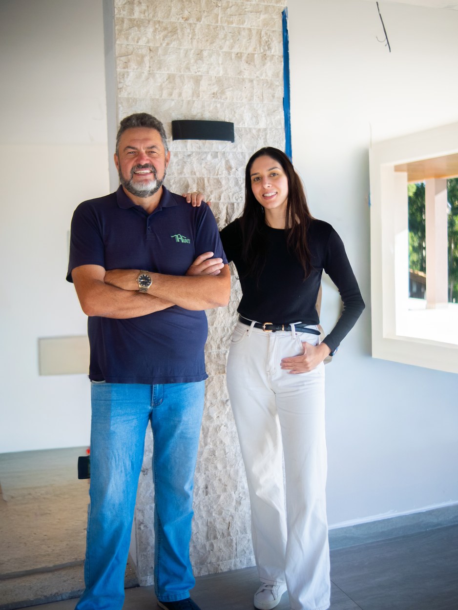 Valdecir e Vanessa Hirt — Construtora Hirt Mafra SC